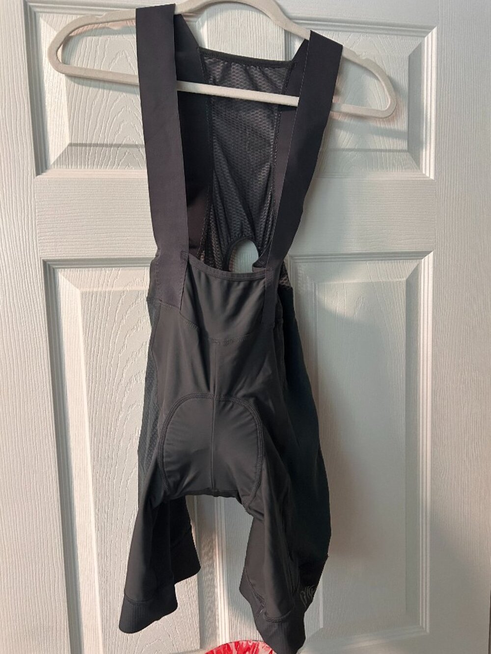 ykYWBike cycling padded bib shorts, size x small, dark grey